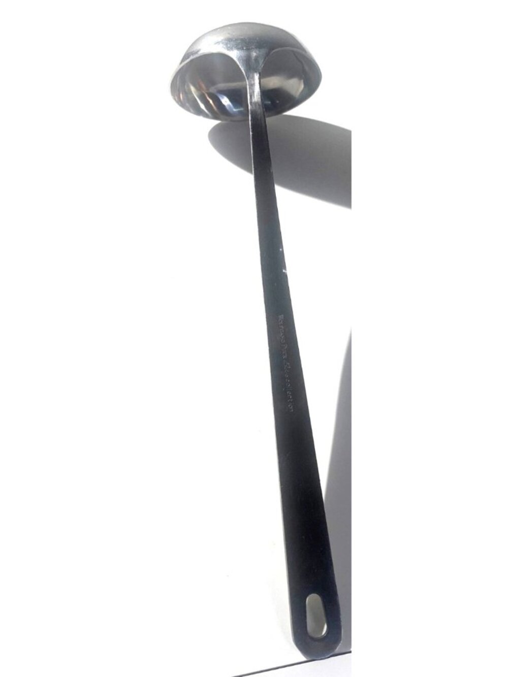 Wolfgang Puck Bistro Collection Stainless Steel Ladle With Engraved Handle & Han